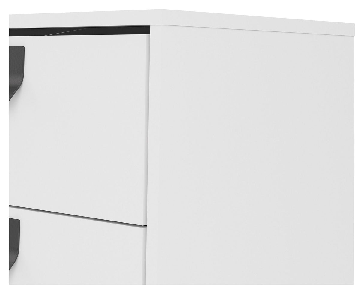 Ry Sideboard - Mat White, B101.8