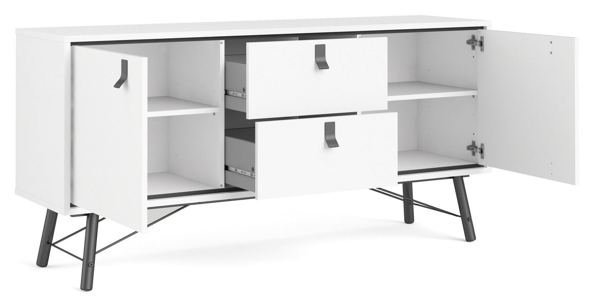 Ry Sideboard - Mat White, B150