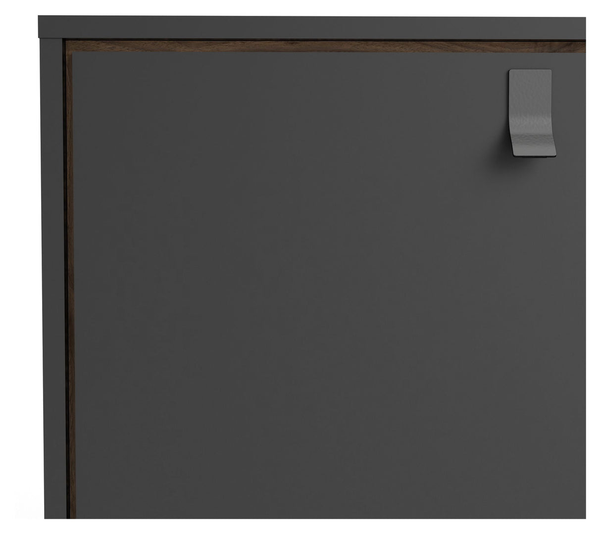 Ry Sideboard - Walnut Look/Mat Black, B150