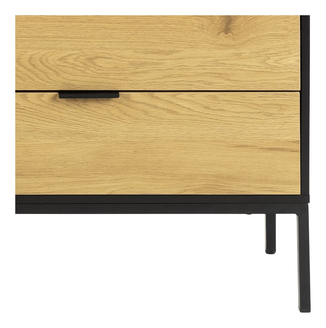 Seaford Sideboard 160x40x80, svart