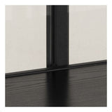 Seaford Vitrine 152x35x86 Black