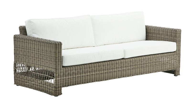 Carrie Exterior Lounge Sofa, Antique Grey