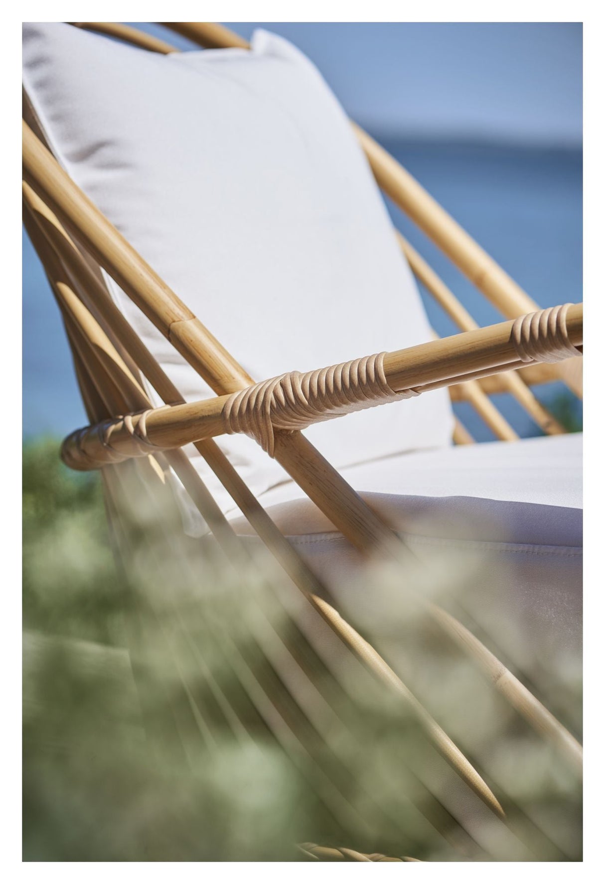 Charlottenborg Exterior Lounge Chair Frame, Alu-Rattan