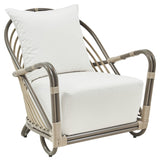 Charlottenborg Exterior Lounge Chair Frame, Moccachino