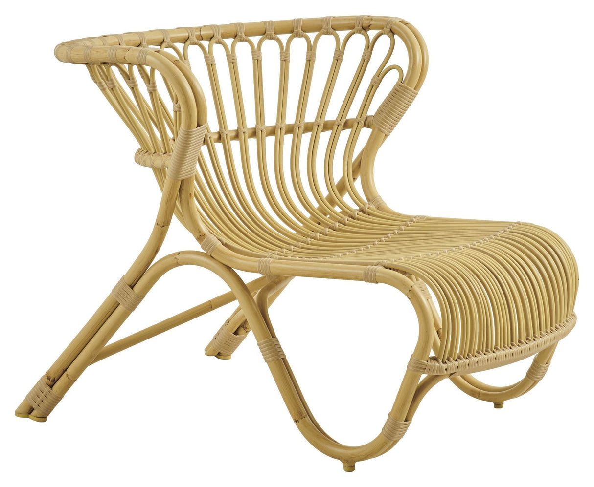 Fox Exterior Lounge Chair, Alu-Rattan