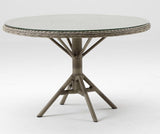 Grace Exterior Garden Table, Antique Grey, Ø120