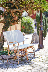 Isabell Garden Bench, White