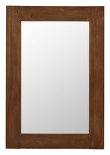 Lucas Classic Mirror, teak, 100x70