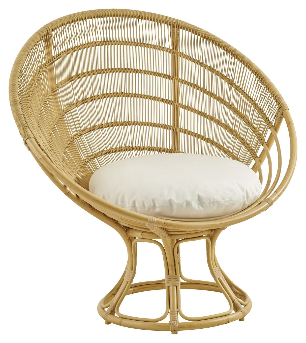 Luna Exterior Lounge Chair, Alu-Rattan