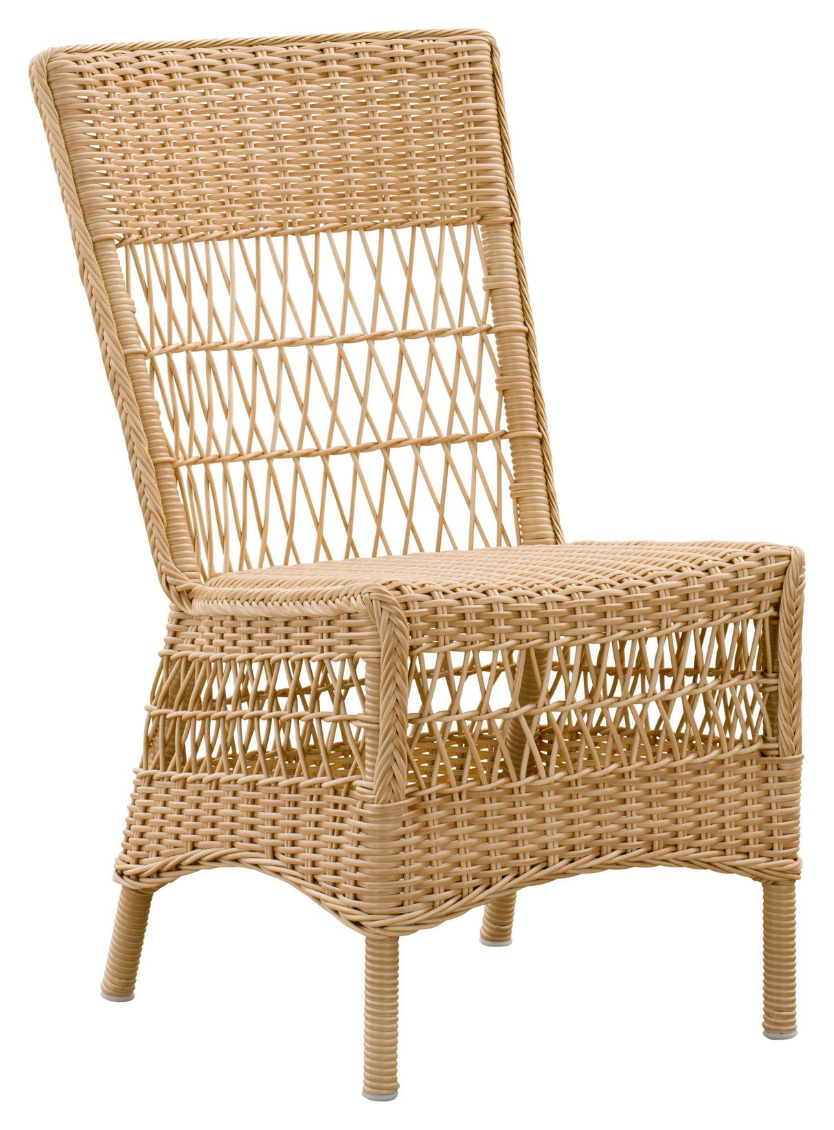 Marie Exterior Wicker Chair, Alu/Nature