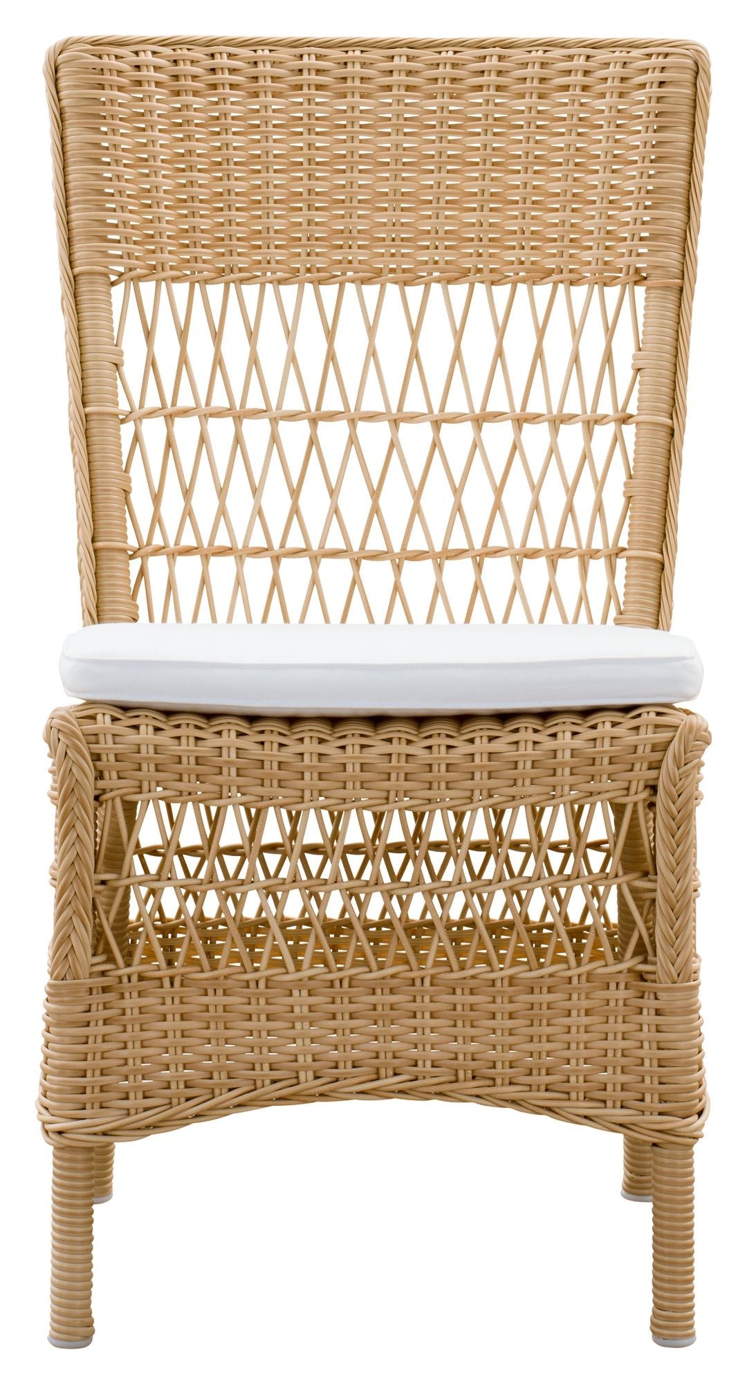 Marie Exterior Wicker Chair, Alu/Nature