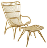 Monet Exterior Lounge Chair, Alu-Rattan