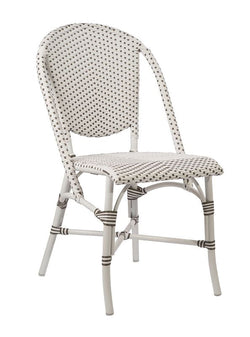 Sofie Exterior Café Chair, White