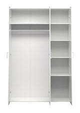 Space Garderobe - White W/3 Doors