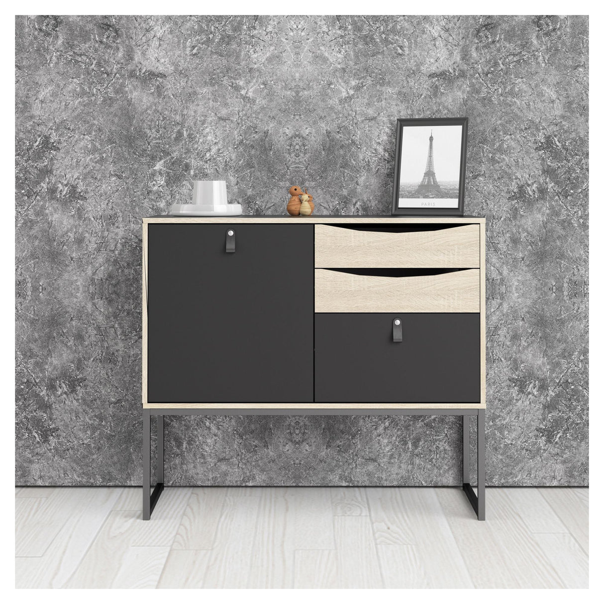 Stubble Sideboard - Egelook/Mat Black