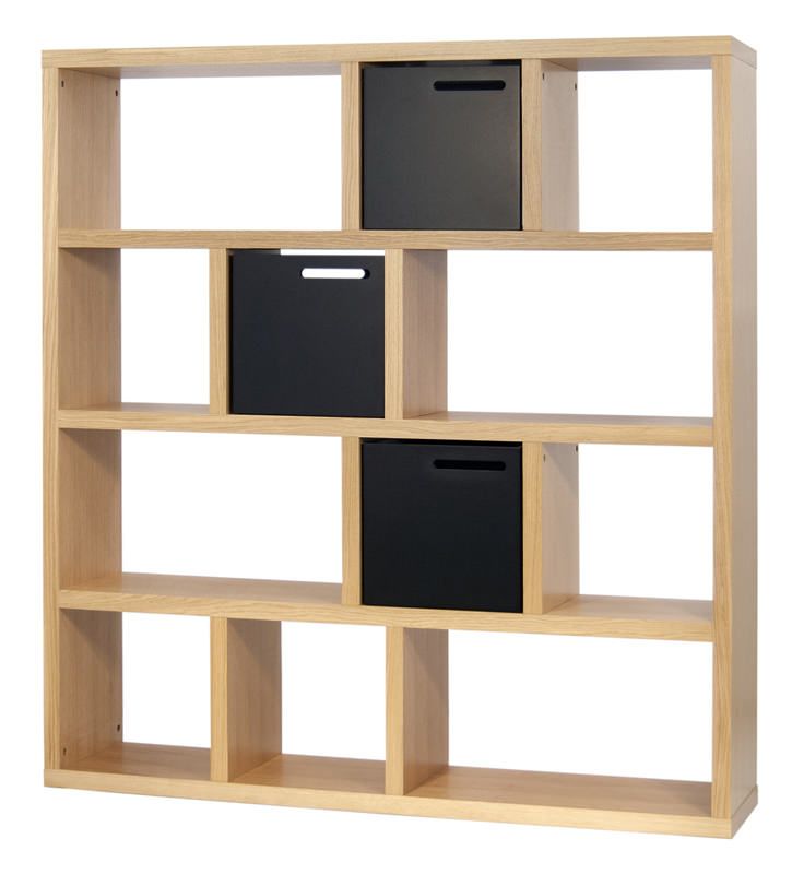 Temahome Berlin Shelf, Oak Veneer, 150x159