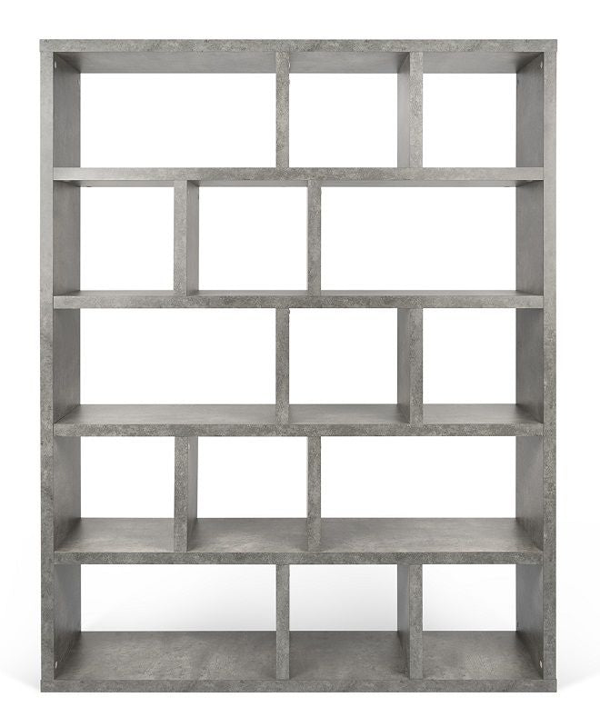 Temahome Berlin Shelf - Gray Concrete Look