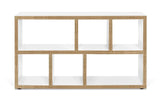 Temahome Berlin Shelf - Matt White/Light Wood