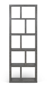 Temahome Berlin Shelf - Dark Concrete Grey, 198x70