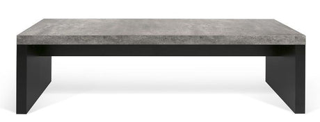 Temahome Detroit Bench - Gray Concrete Look