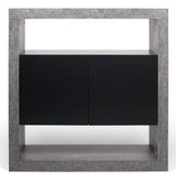 Temahome Detroit Sideboard - Gray Concrete Look B109