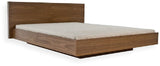 Temahome Float Bed Frame 160x200 - valnøtt