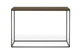 Temahome Gleam Console Table - Walnut/Black