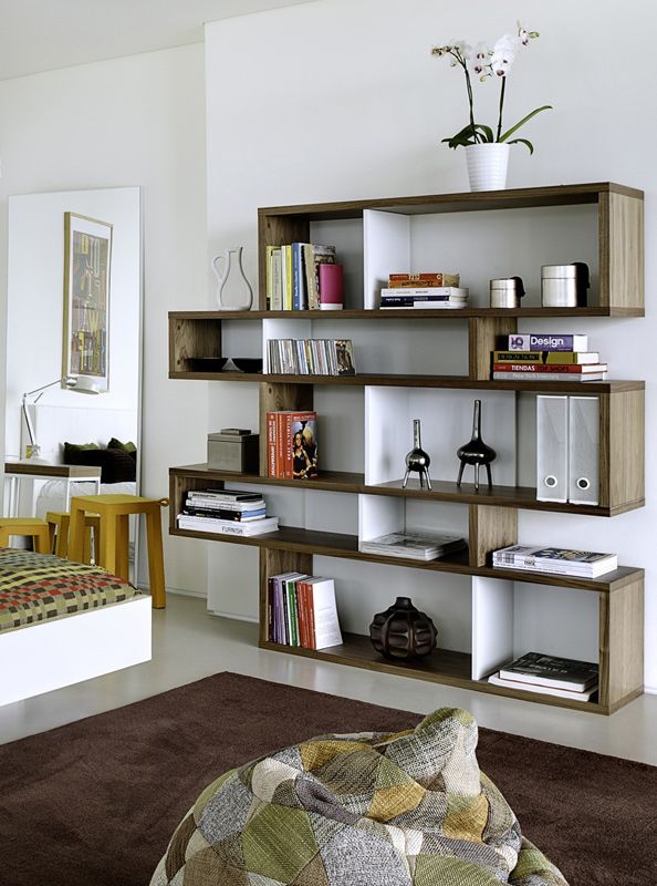 Temahome London Shelf - Walnut/White H: 160