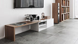 Temahome Move TV Table - White/Brown