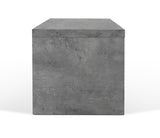 Temahome Move TV Table - Dark Concrete Grey/Black