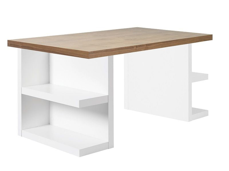 Temahome Multi Desk - skuffeben valnøtt 180 cm