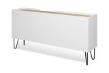 Temahome Nina Sideboard - Light Oak Veneer/Matte White