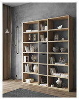 Theme Home Pombal Shelf 18 Rooms, Oak finér