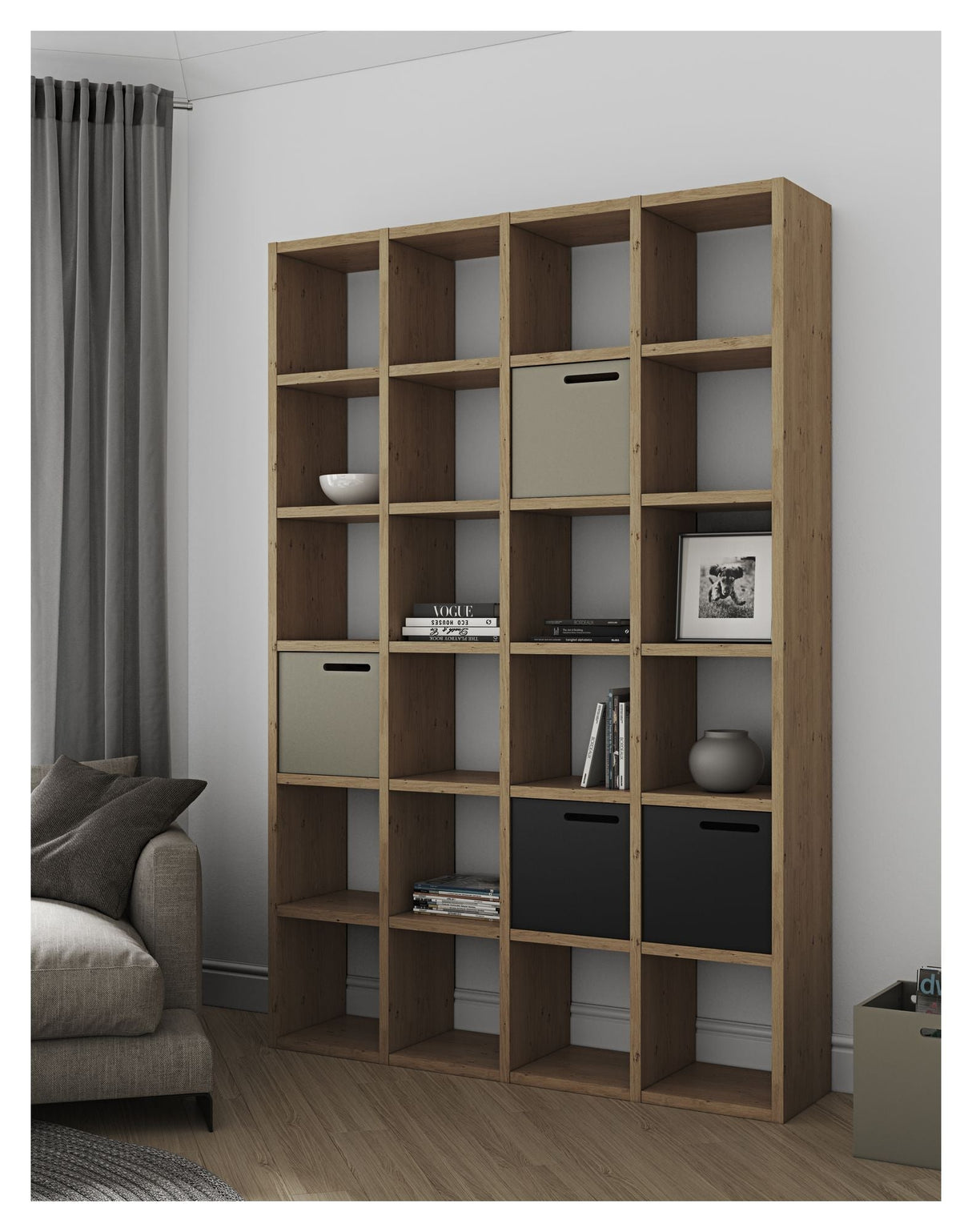 Theme Home Pombal Shelf - Oak Veneer