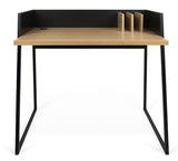 Temahome Volga Desk - Black - Oak