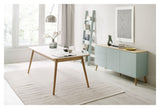 Dot Sideboard 2 Doors+3 -skuffer, eik/salvie