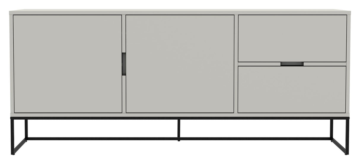 Tenzo - LIPP SIDARBOARD W. 2 skuffer, hvite