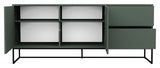 Tenzo Lipp Sideboard w. 2 skuffer - matt grønn