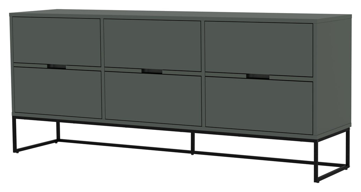 Tenzo Lipp Sideboard 43x76 - Matte Green