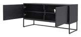 Lipp TV -tabell 118x40 - Ash/Black