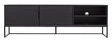 Lipp TV -tabell 176x40 - Ash/Black