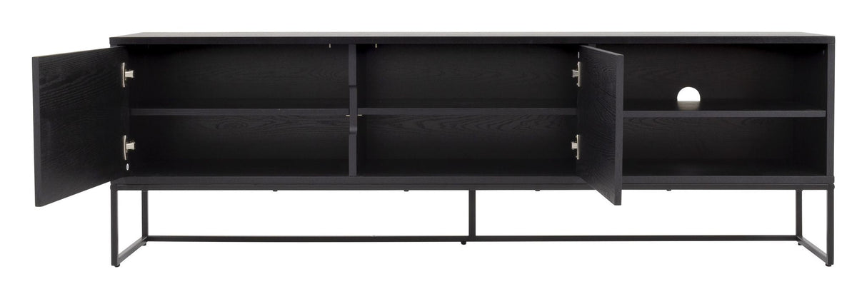 Lipp TV -tabell 176x40 - Ash/Black