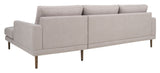 Elmeberg 2-seters sofa med Chaise Longue, høyre ansiktet