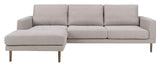 Elmeberg 2-seters sofa med Chaise Longue, venstre vendt