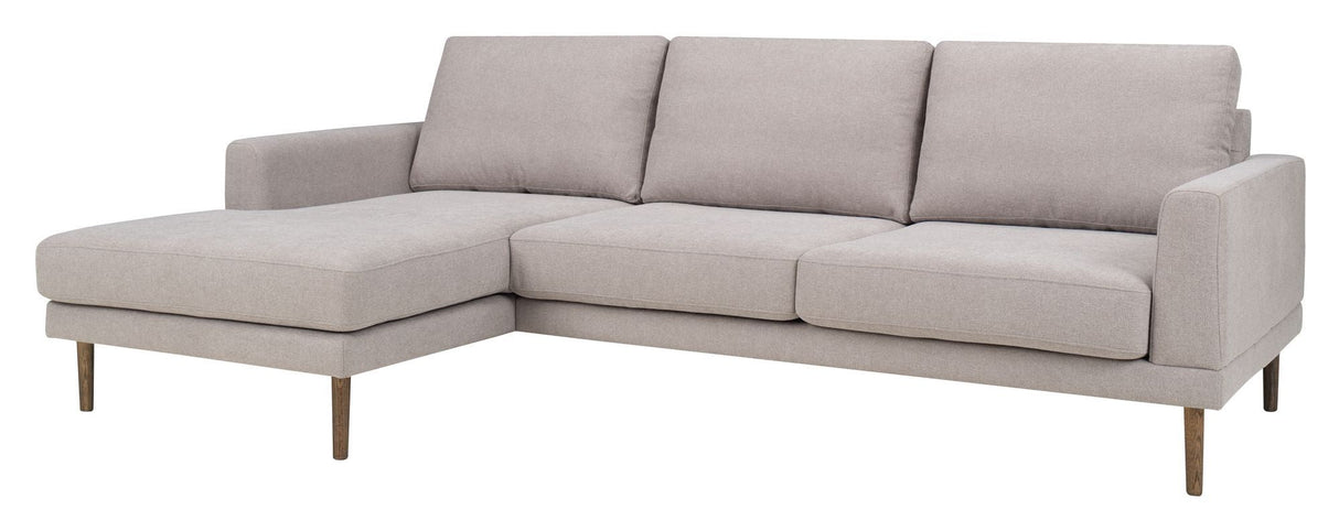 Elmeberg 2-seters sofa med Chaise Longue, venstre vendt