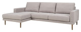 Elmeberg 2-seters sofa med Chaise Longue, venstre vendt