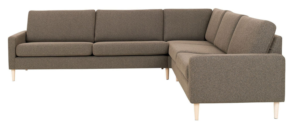 Liliedal Corner Sofa, Toffee Bouclé