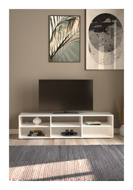 Media TV -bord, White, B: 147