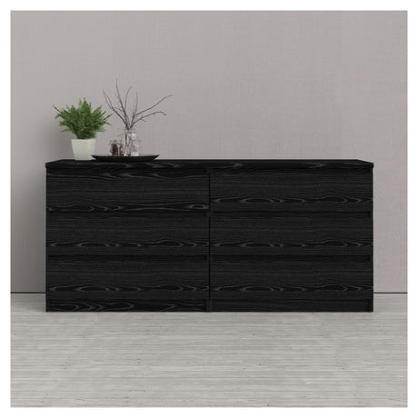 Naia Chest - Black W/6 -skuffer