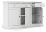 Paris Sideboard 144x46 - hvit